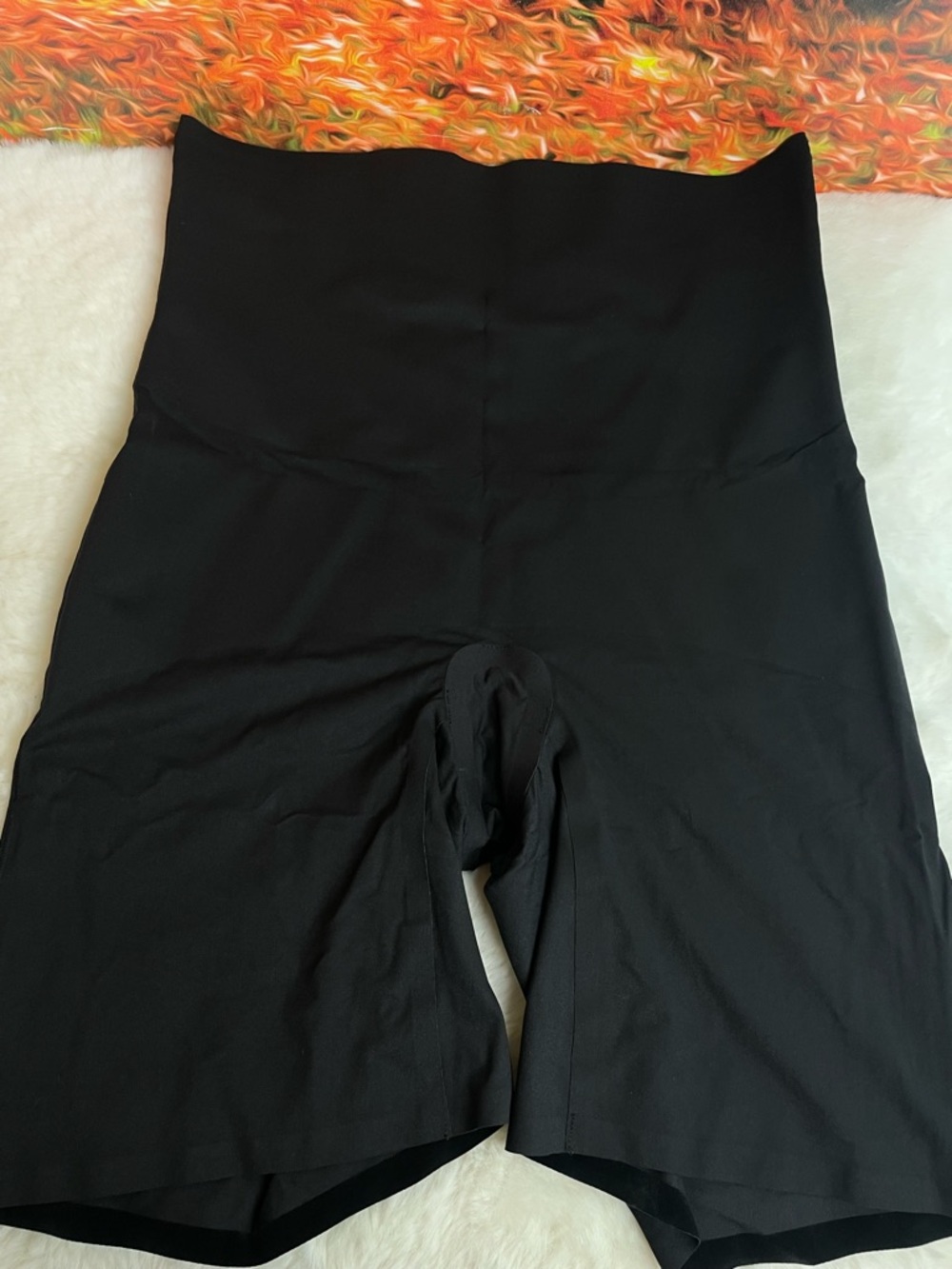 knix Black High-Waist Shaping Shorts